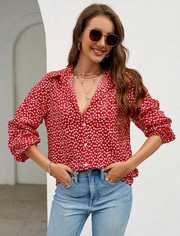 Ella's Bloemenblouse